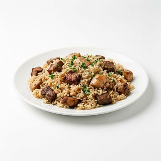 Ориз с 3 вида месо