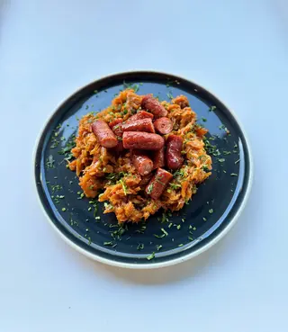 Carnati de porc cu varza dulce