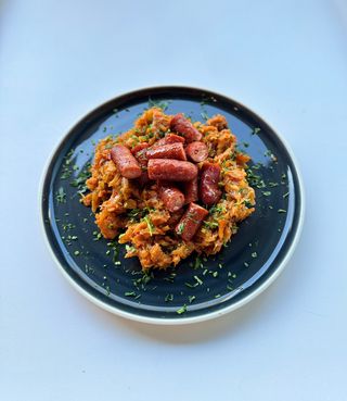 Carnati de porc cu varza dulce