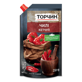 Кетчуп Торчин чилі пастеризований (250г)