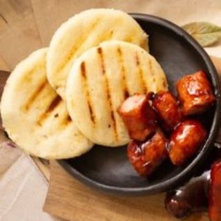 Arepa Con Chorizo