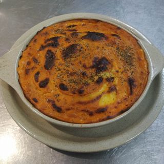 Lasanha de Frango com Caril