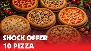 შოკ შეთავაზება 10 პიცა (19 სმ)
