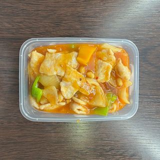 Maiale con salsa piccante