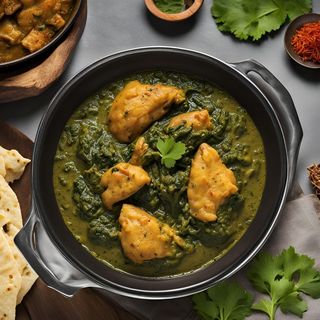 Pollo Saag