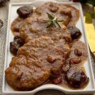 Solomillo ibérico con salsa Pedro Ximenez 