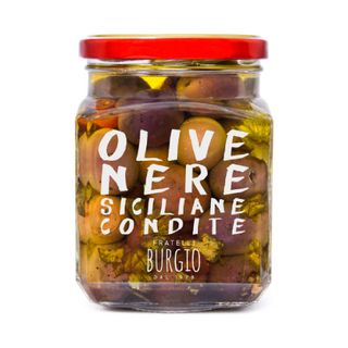 Olive Nere Condite (Burgio)