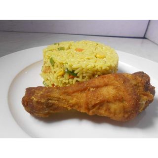 Small Value Munch- Fried Rice & Curry Chicken