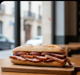 Bocadillo De Jamón Asado