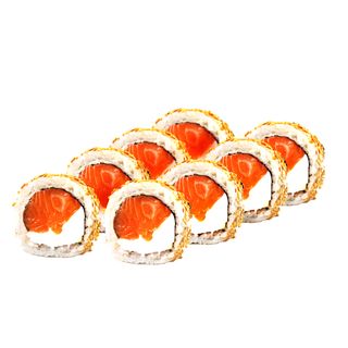 Філадельфія з лососем в кунжуті