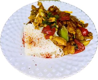 Курица с овощами (400 г)