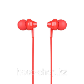 Наушники проводные вакуумные Hoco M14, Red