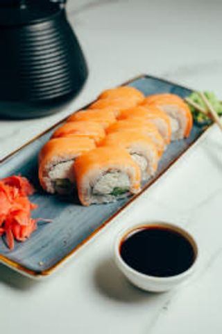 Ролл "Филадельфия" с огурцом (10 шт.)