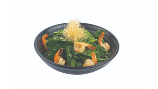 32.Sałata z krewetkami tygrysimi(220g)