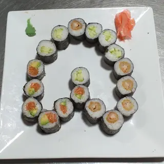 18 Pièces Assortiment Maki