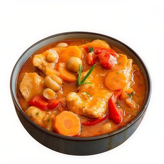 Alpargata De Lomo Con Pimientos Y Tomate