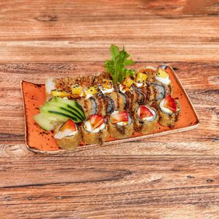 Hot Roll Sake Maki Fry