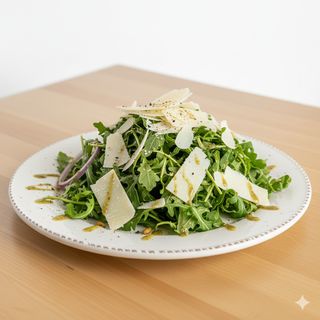 Ensalada De Rúcula Con Parmesano