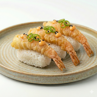 Nigiri Langostino tempura (3 Pzs.)