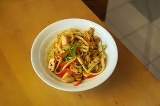Локшина з куркою