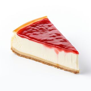 Tarta De Queso Con Mermelada