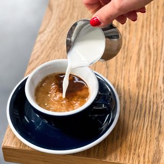 Американо з молоком (130мл)