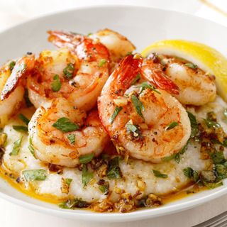 Хумус з креветками