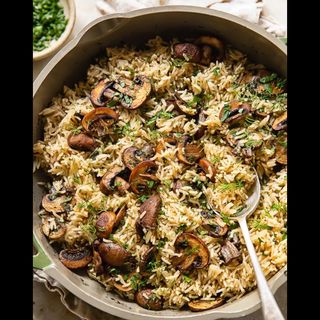 Mushroom rice 