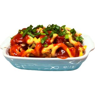 Szarpana wieprzowina z serem cheddar