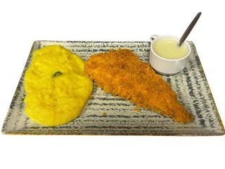 File de pastrav cu mamaliga si usturoi