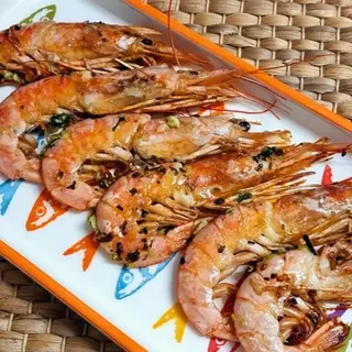 Gambas Tou Si a la plancha