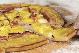 Zafferano e pancetta