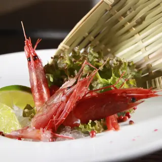 7. Sashimi amaebi