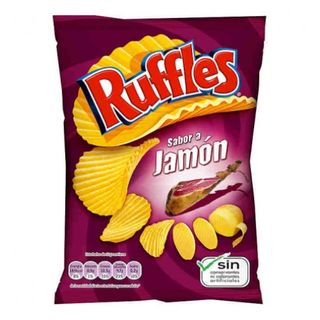 Lays Ruffles Jamon