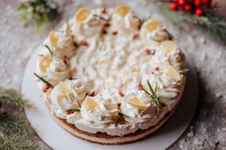 Torcik Lemon Curd z bezą - Keto