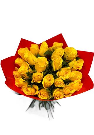 Sunny Roses - 25 Trandafiri galbeni