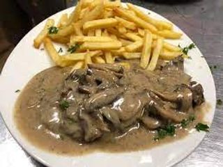 Steak Crème Champignon