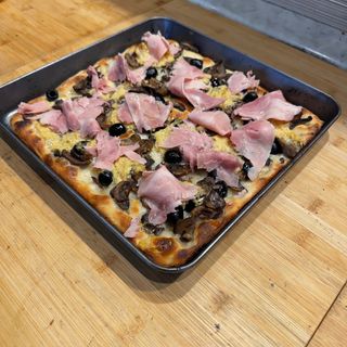 in teglia CAPRICCIOSA bianca no mozzarella 