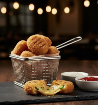 Nuggets de queso con jalapeño