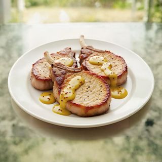 Pork Loin Chops 300g with Dijon sauce