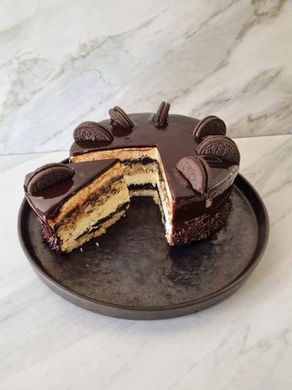 CHOCOLATE BISCOTTINO CAKE 130G