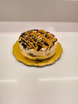 Torta semifreddo al caramello salato