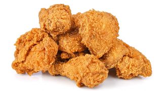 Double layer fried chicken single menù
