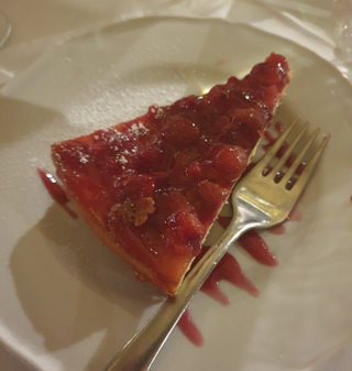 Panna cotta con frutti di bosco