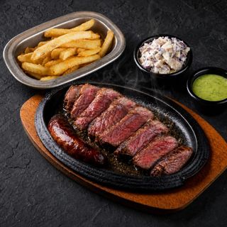 PARRILLADA DE PICAÑA Y CHORIZO/MORCILLA (INDIVIDUAL)
