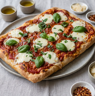 Margherita in teglia