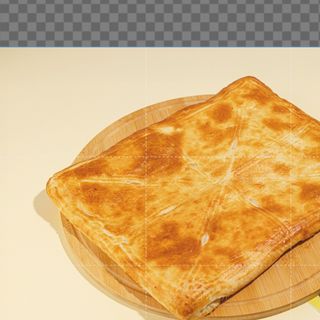 ნახევრად ფენოვანი ლისტი ხაჭაპური 4 ნაჭერი