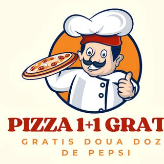 -Pizza 1+1 si Doua Doze Pepsi Gratis