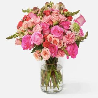 Ramo Doble Champagne Rosa