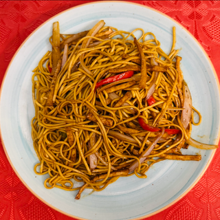 Tallarines De Trigo Con Tofu